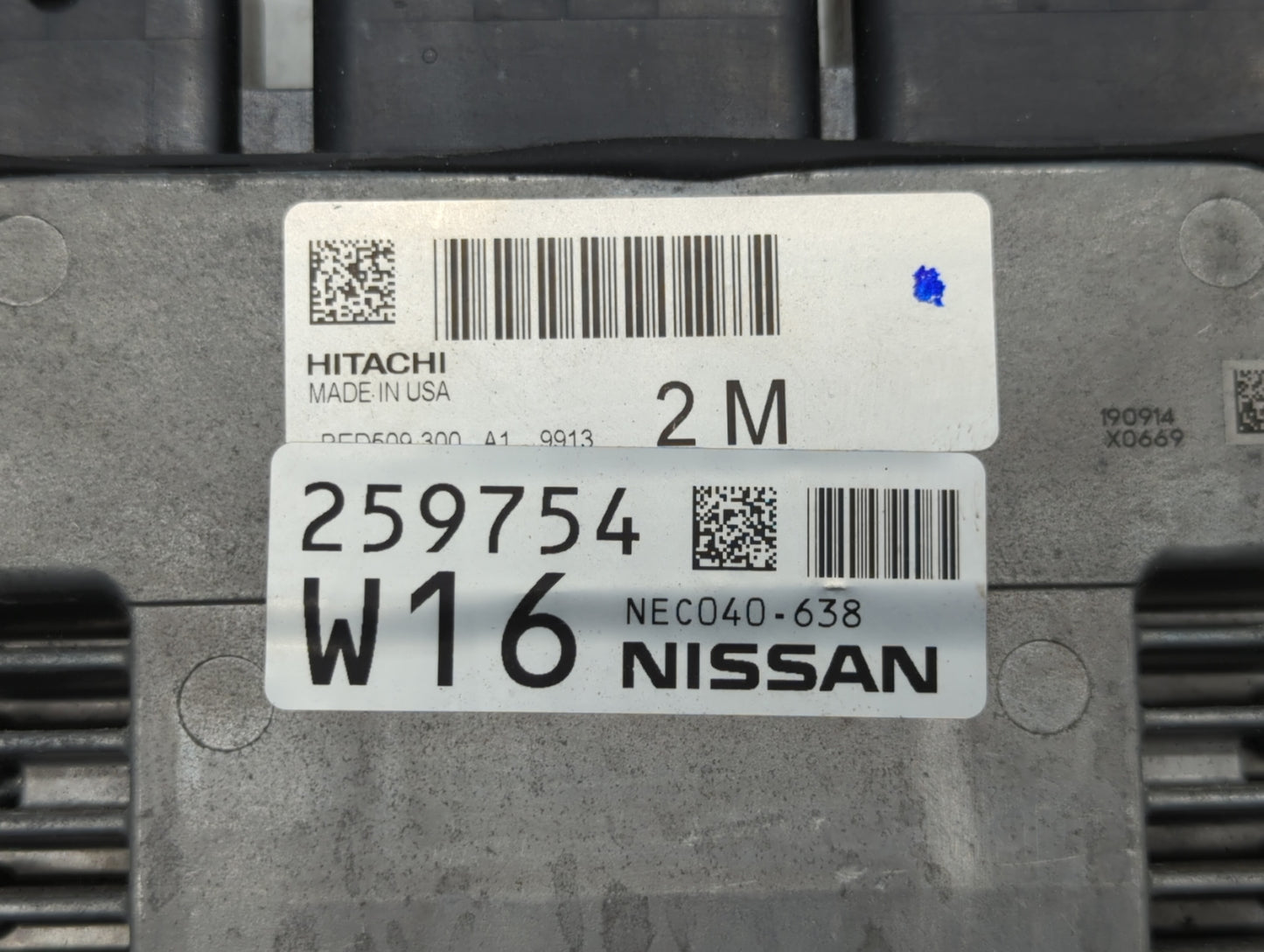 2019 Nissan Altima PCM Engine Control Computer ECU ECM PCU OEM P/N:NEC041-037 NEC050-691, BED509-300 A1, NEC041-056 Fits OEM