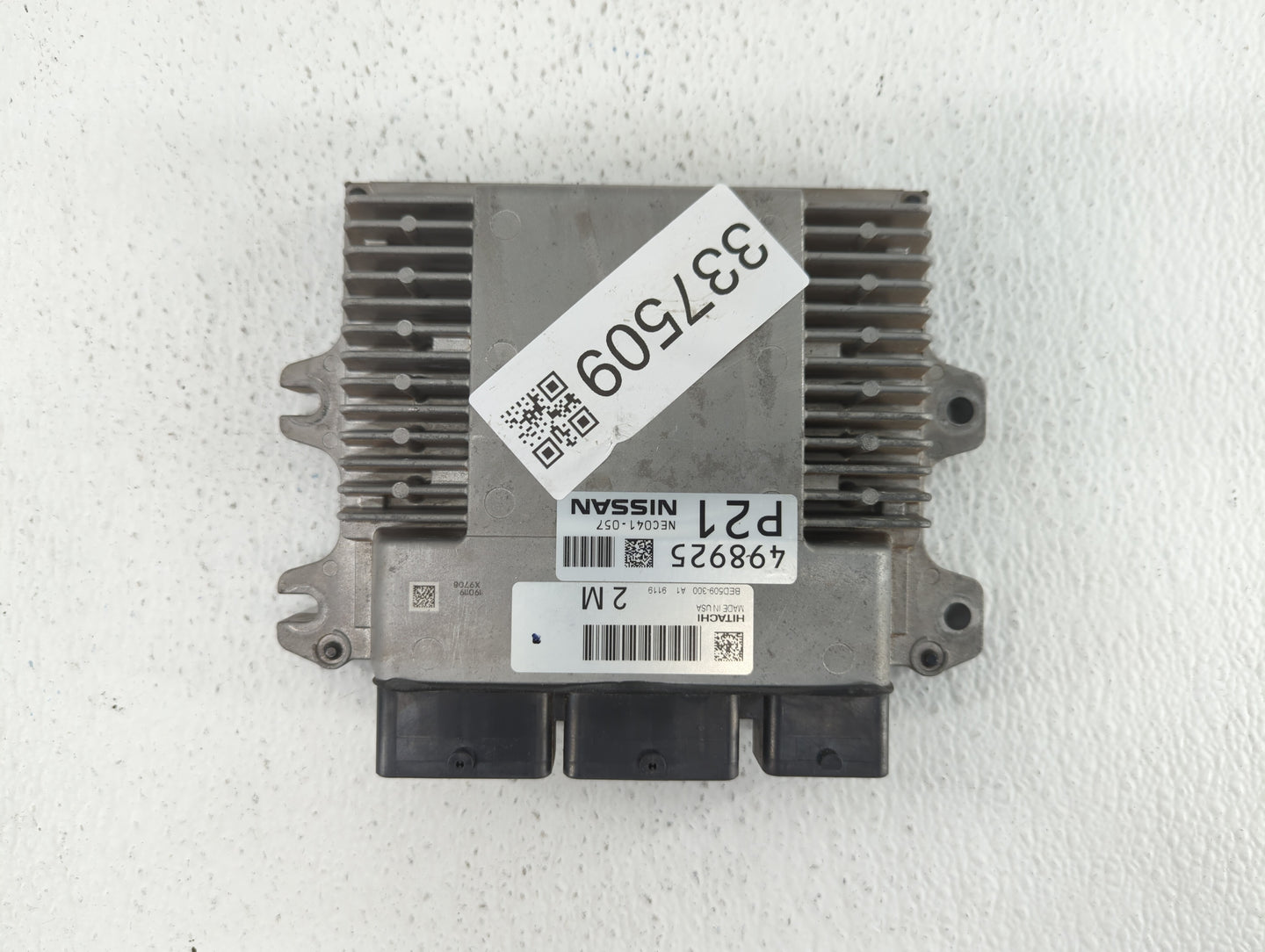 2019 Nissan Altima PCM Engine Control Computer ECU ECM PCU OEM P/N:NEC041-037 NEC050-691, BED509-300 A1, NEC041-056 Fits OEM