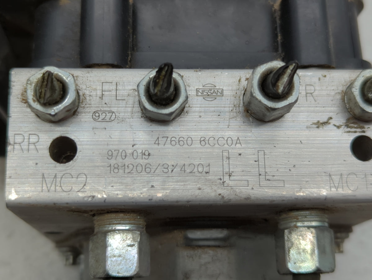 2019-2020 Nissan Altima Anti-Lock Brake ABS Pump Module Actuator OEM P/N:47660-6CD0A 47660-6CC0A Fits Fits 2019 2020 OEM Use