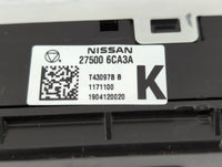 2019-2022 Nissan Altima Climate Control Module Temperature AC/Heater Replacement P/N:27500 6CA3A Fits Fits 2019 2020 2021 20