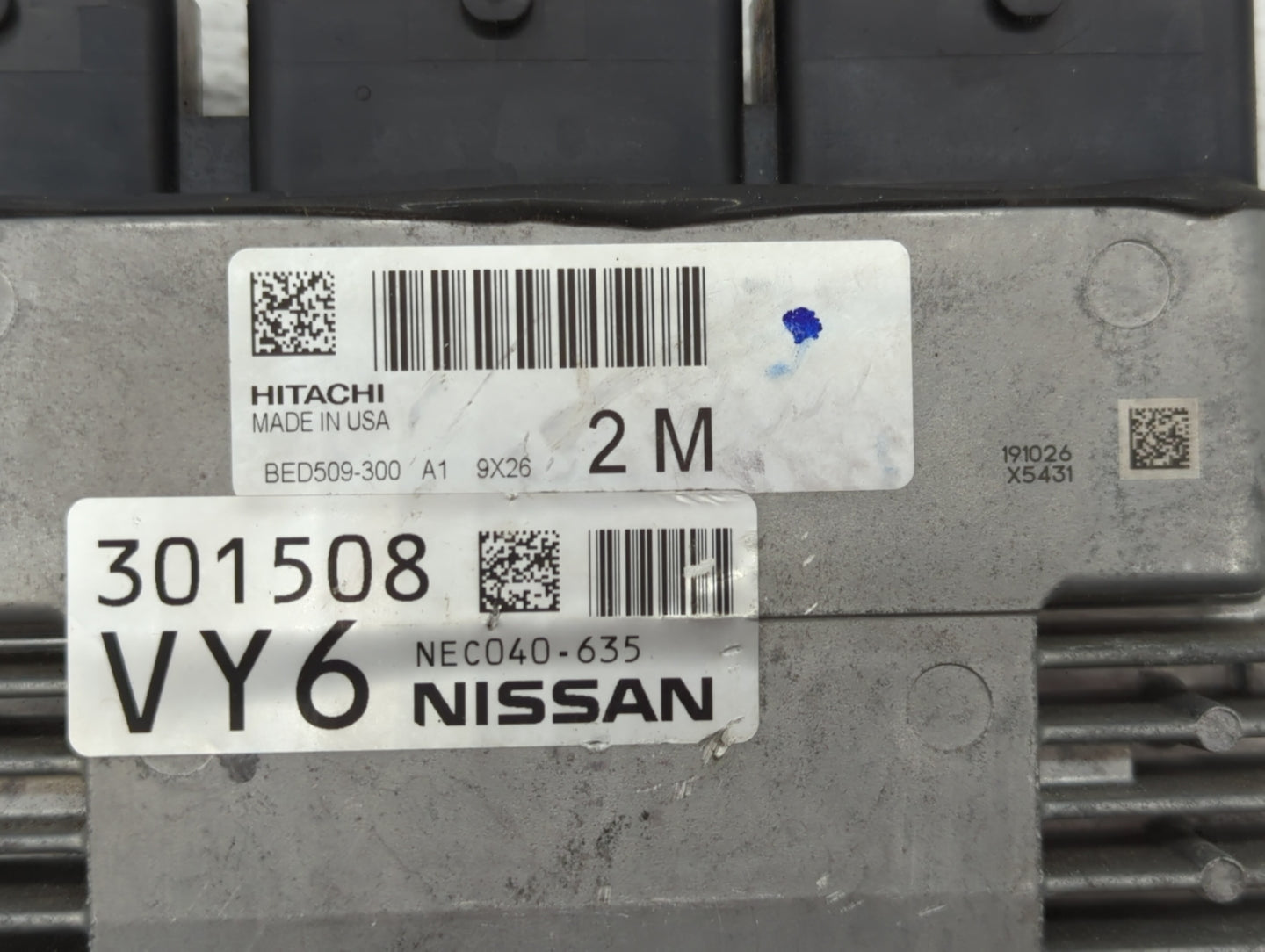 2019 Nissan Altima PCM Engine Control Computer ECU ECM PCU OEM P/N:NEC040-635 NEC039-657, NEC041-059, NEC041-037, NEC050-691