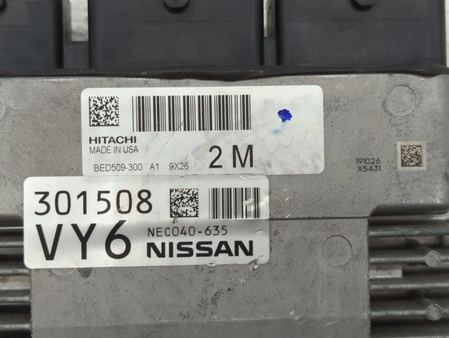 2019 Nissan Altima PCM Engine Control Computer ECU ECM PCU OEM P/N:NEC040-635 NEC039-657, NEC041-059, NEC041-037, NEC050-691