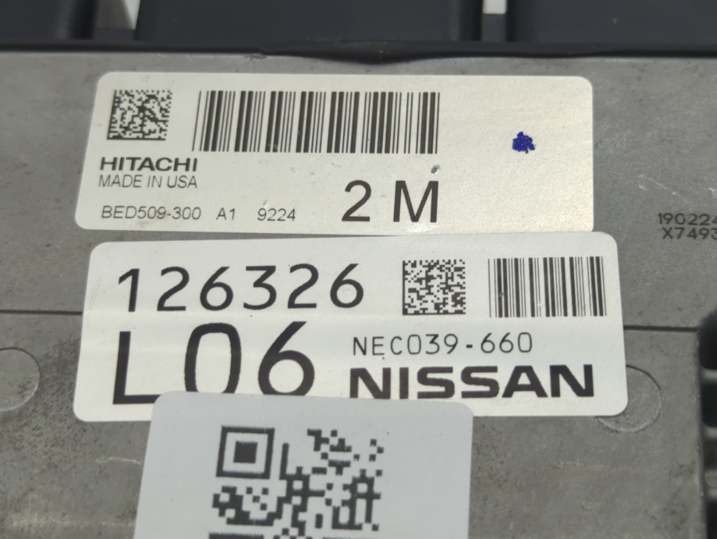 2019-2022 Nissan Altima PCM Engine Control Computer ECU ECM PCU OEM P/N:NEC039-660 NEC050-691 Fits Fits 2019 2020 2021 2022 