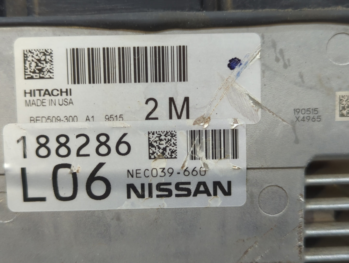 2019-2022 Nissan Altima PCM Engine Control Computer ECU ECM PCU OEM P/N:NEC039-660 Fits Fits 2019 2020 2021 2022 OEM Used Au
