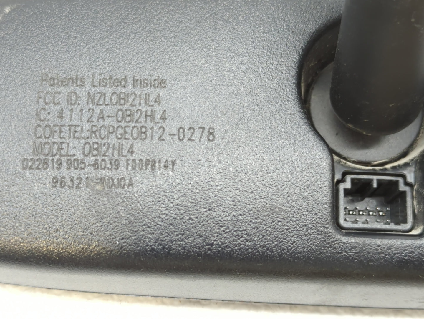 2000-2022 Nissan Altima Interior Rear View Mirror Replacement OEM P/N:4112A-0812HL4 E8011681 Fits OEM Used Auto Parts - Oemu