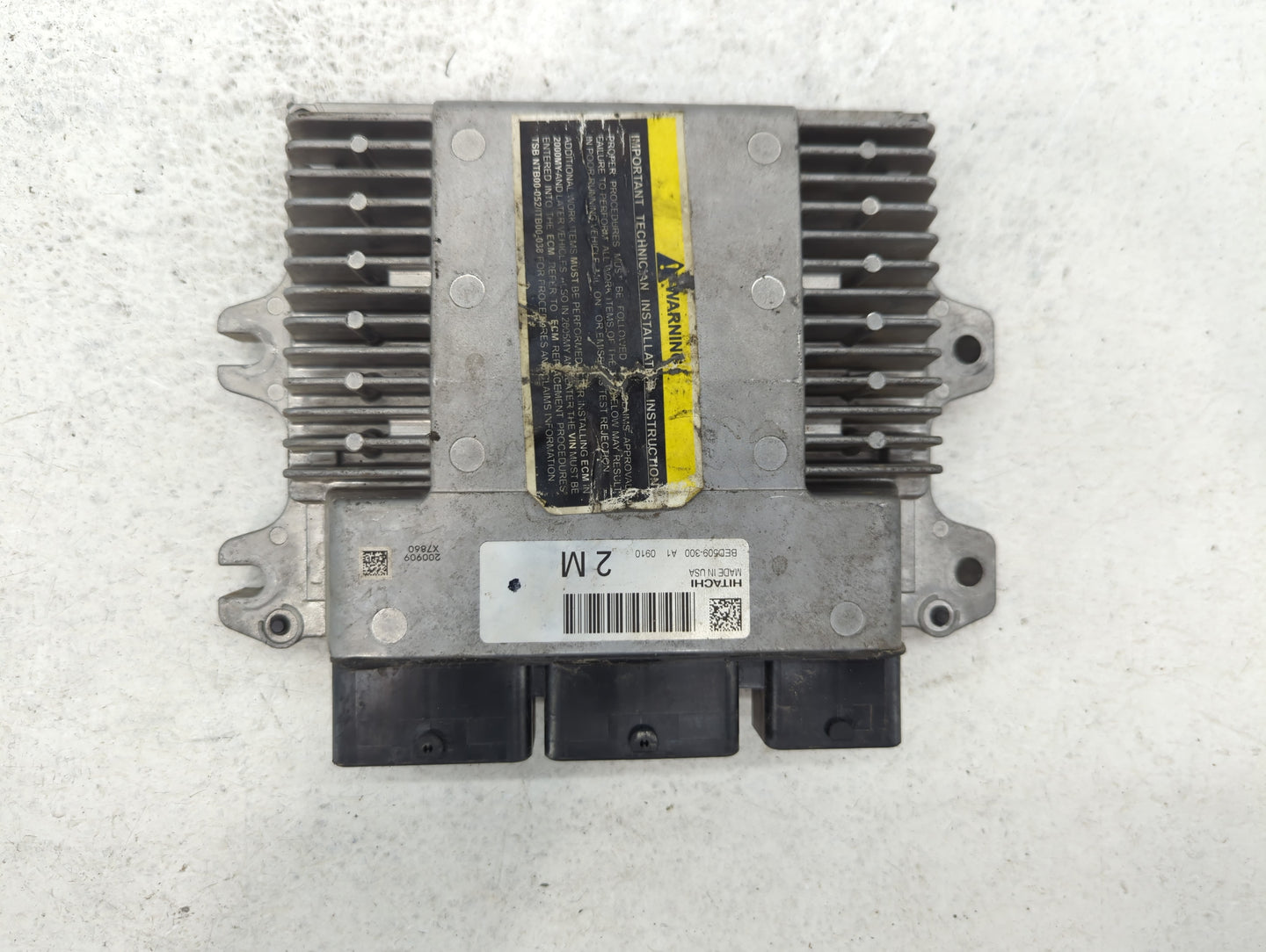 2019-2022 Nissan Altima PCM Engine Control Computer ECU ECM PCU OEM P/N:BED509-300 Fits Fits 2019 2020 2021 2022 OEM Used Au