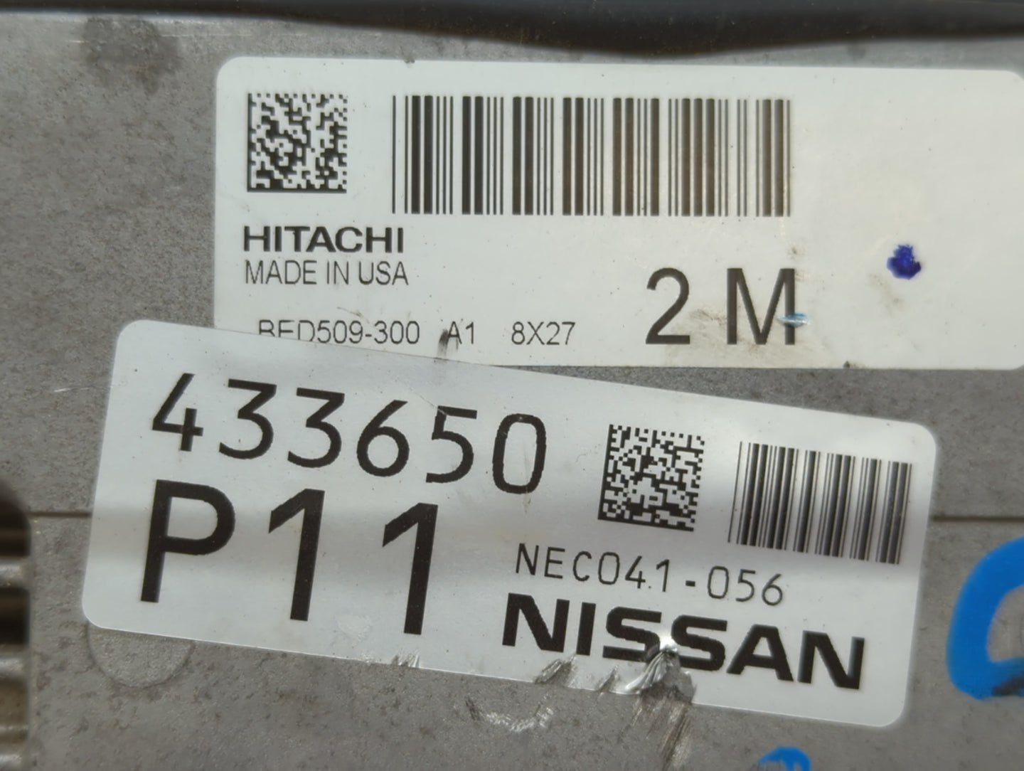 2019-2022 Nissan Altima PCM Engine Control Computer ECU ECM PCU OEM P/N:NEC041-056 Fits Fits 2019 2020 2021 2022 OEM Used Au