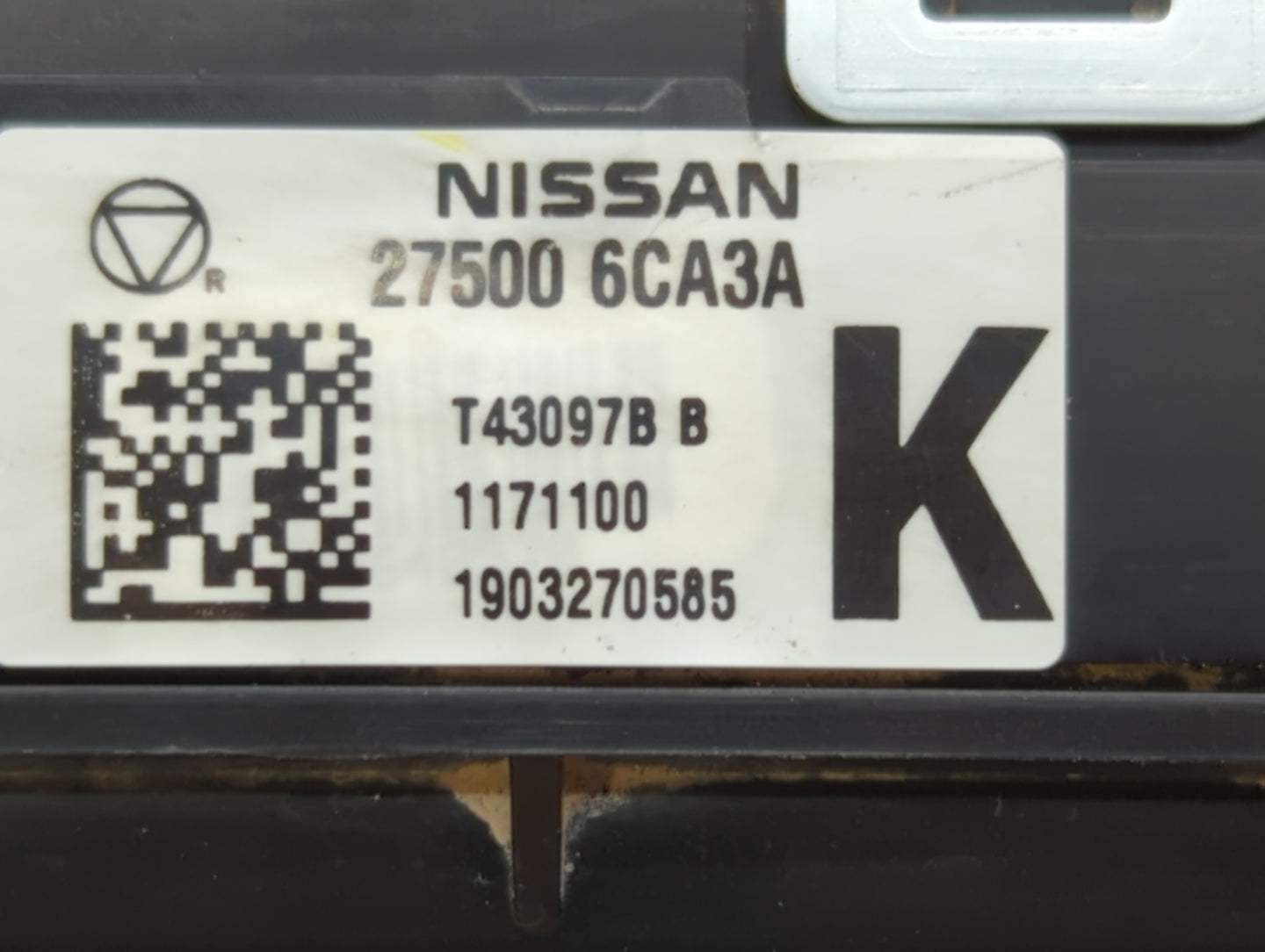 2019-2022 Nissan Altima Climate Control Module Temperature AC/Heater Replacement P/N:27500 6CA3A Fits Fits 2019 2020 2021 20
