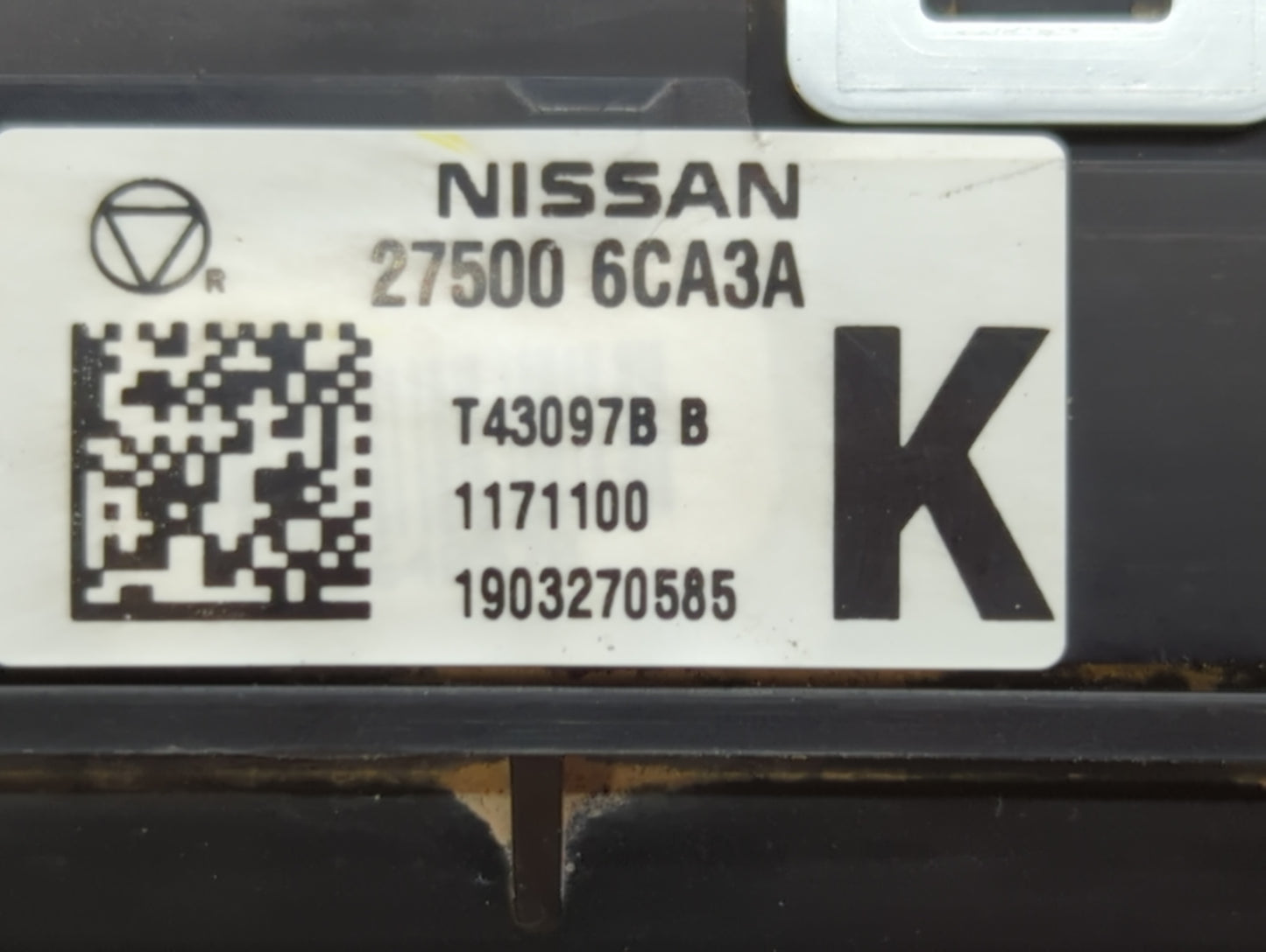 2019-2022 Nissan Altima Climate Control Module Temperature AC/Heater Replacement P/N:27500 6CA3A Fits Fits 2019 2020 2021 20