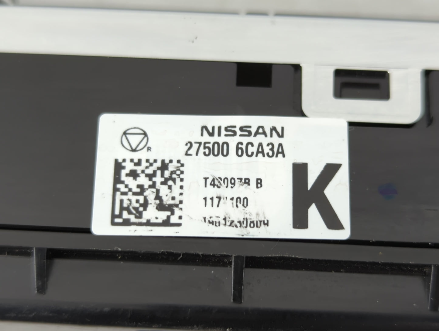 2019-2022 Nissan Altima Climate Control Module Temperature AC/Heater Replacement P/N:27500 6CA3A Fits Fits 2019 2020 2021 20