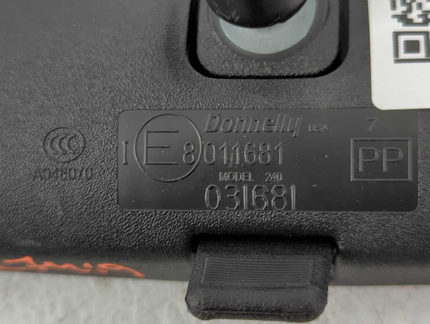 2000-2022 Nissan Altima Interior Rear View Mirror Replacement OEM P/N:031681 IE8011681 Fits OEM Used Auto Parts - Oemusedaut