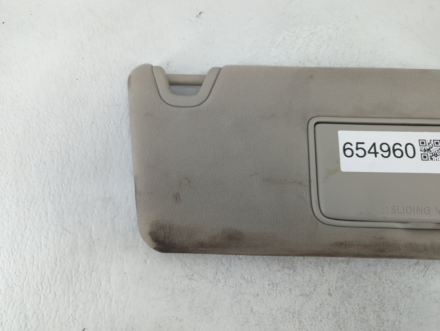 2019-2020 Nissan Altima Sun Visor Shade Replacement Passenger Right Mirror Fits Fits 2019 2020 OEM Used Auto Parts - Oemused