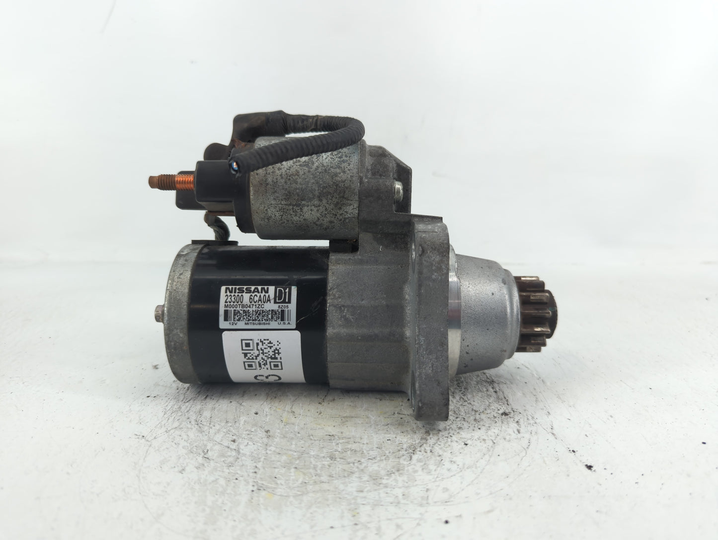 2019-2022 Nissan Altima Car Starter Motor Solenoid OEM P/N:23300 6CA0A Fits Fits 2019 2020 2021 2022 OEM Used Auto Parts - O