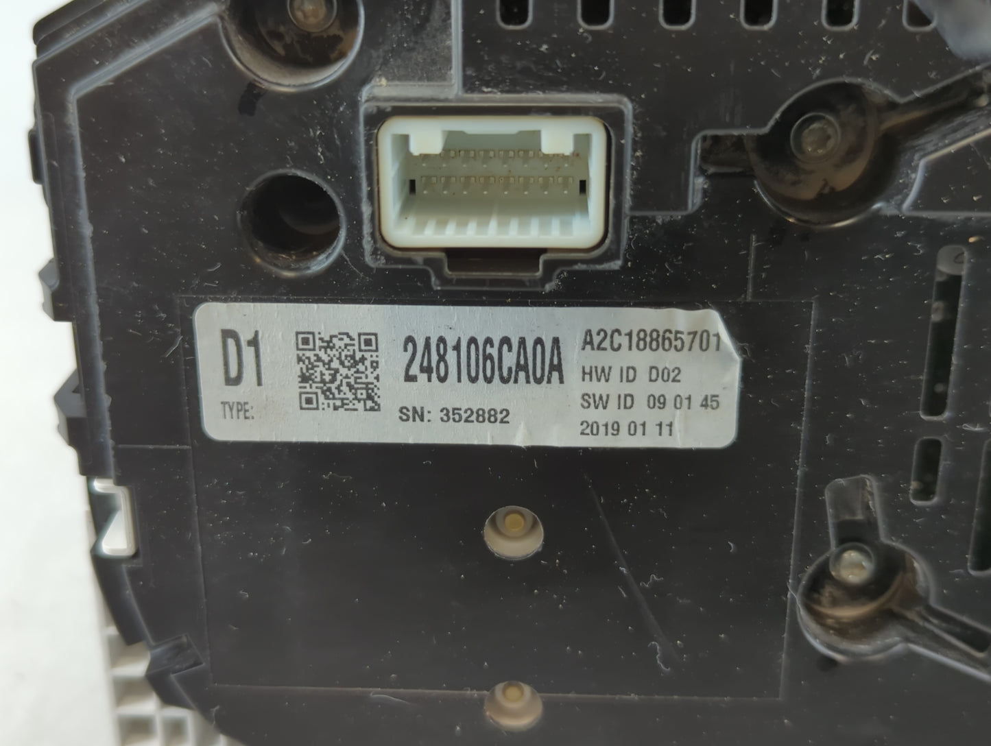 2019-2020 Nissan Altima Instrument Cluster Speedometer Gauges P/N:A2C18865701 248106CA0A Miles: Fits Fits 2019 2020 OEM Used