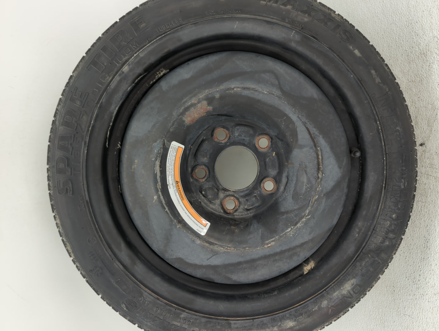 2002-2022 Nissan Altima Spare Donut Tire Wheel Rim Oem - Oemusedautoparts1.com