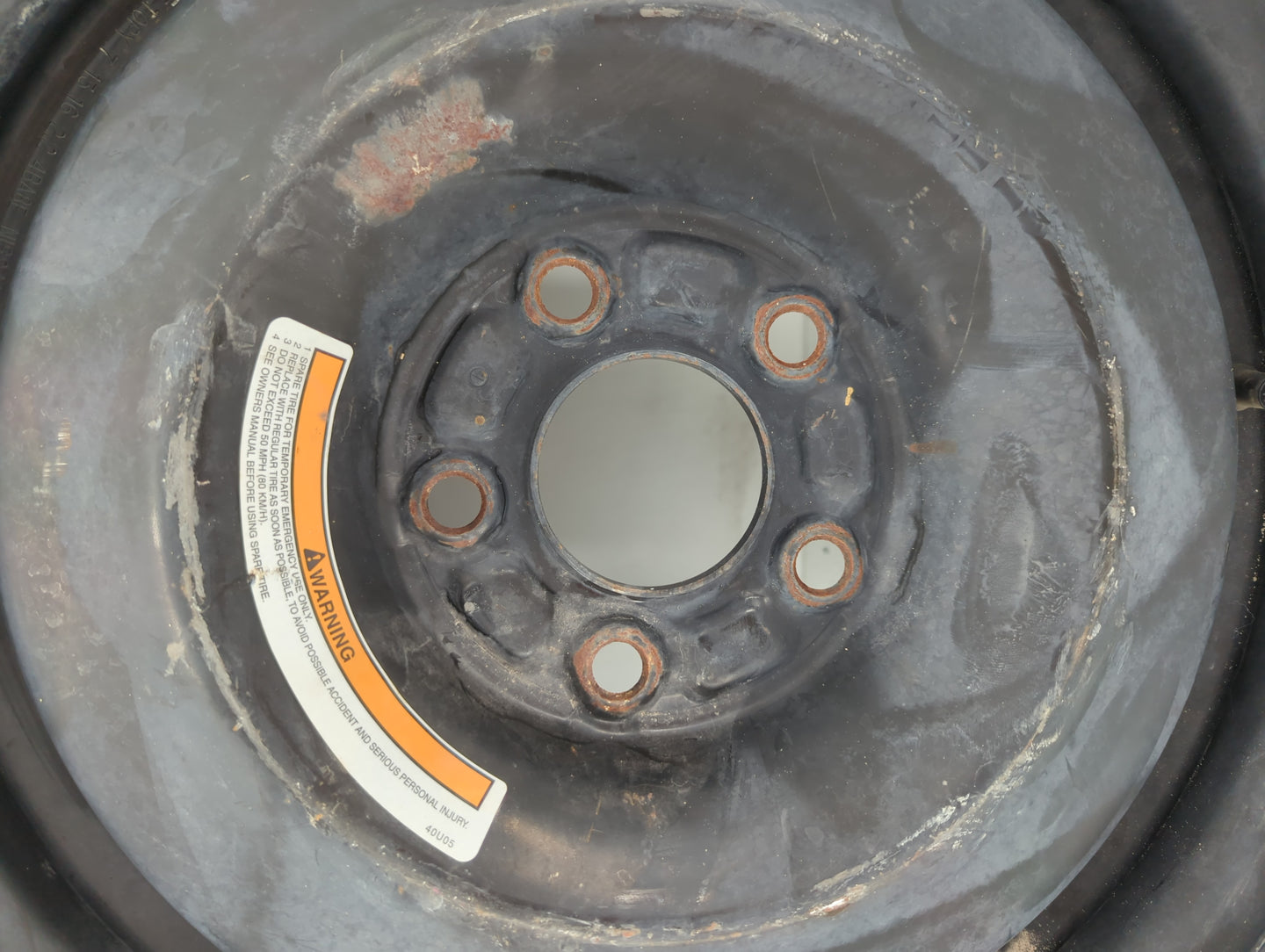 2002-2022 Nissan Altima Spare Donut Tire Wheel Rim Oem 752206 - Oemusedautoparts1.com
