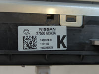 2019-2022 Nissan Altima Climate Control Module Temperature AC/Heater Replacement P/N:27500 6CA3A Fits Fits 2019 2020 2021 20