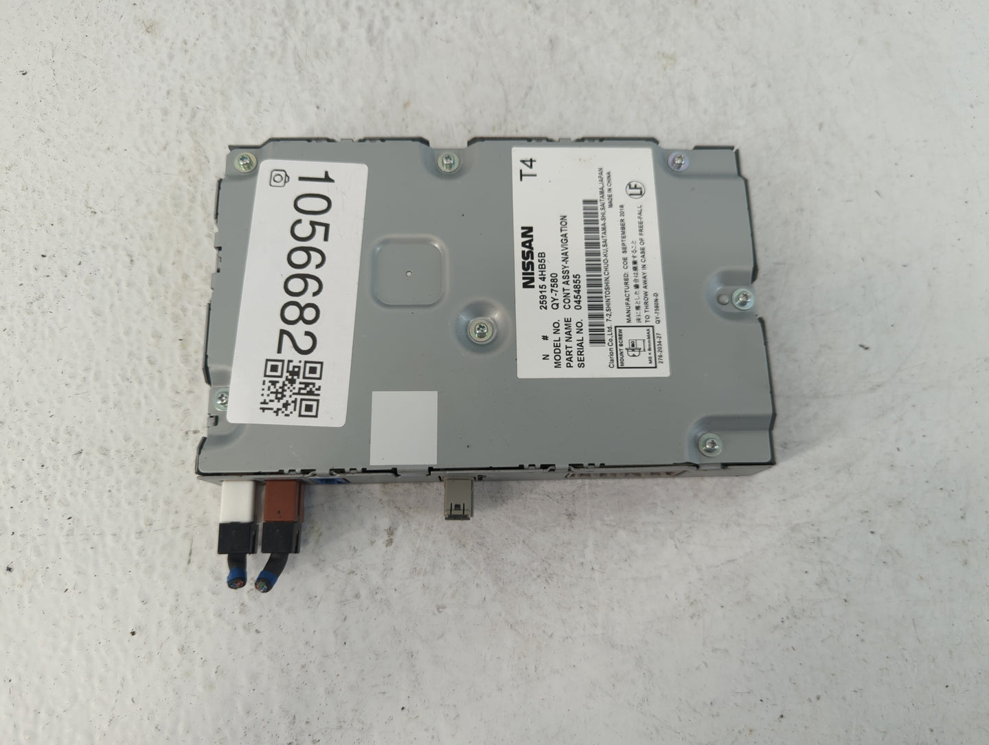 2019 Nissan Armada Radio AM FM Cd Player Receiver Replacement P/N:25915 4HB5B Fits OEM Used Auto Parts - Oemusedautoparts1.c