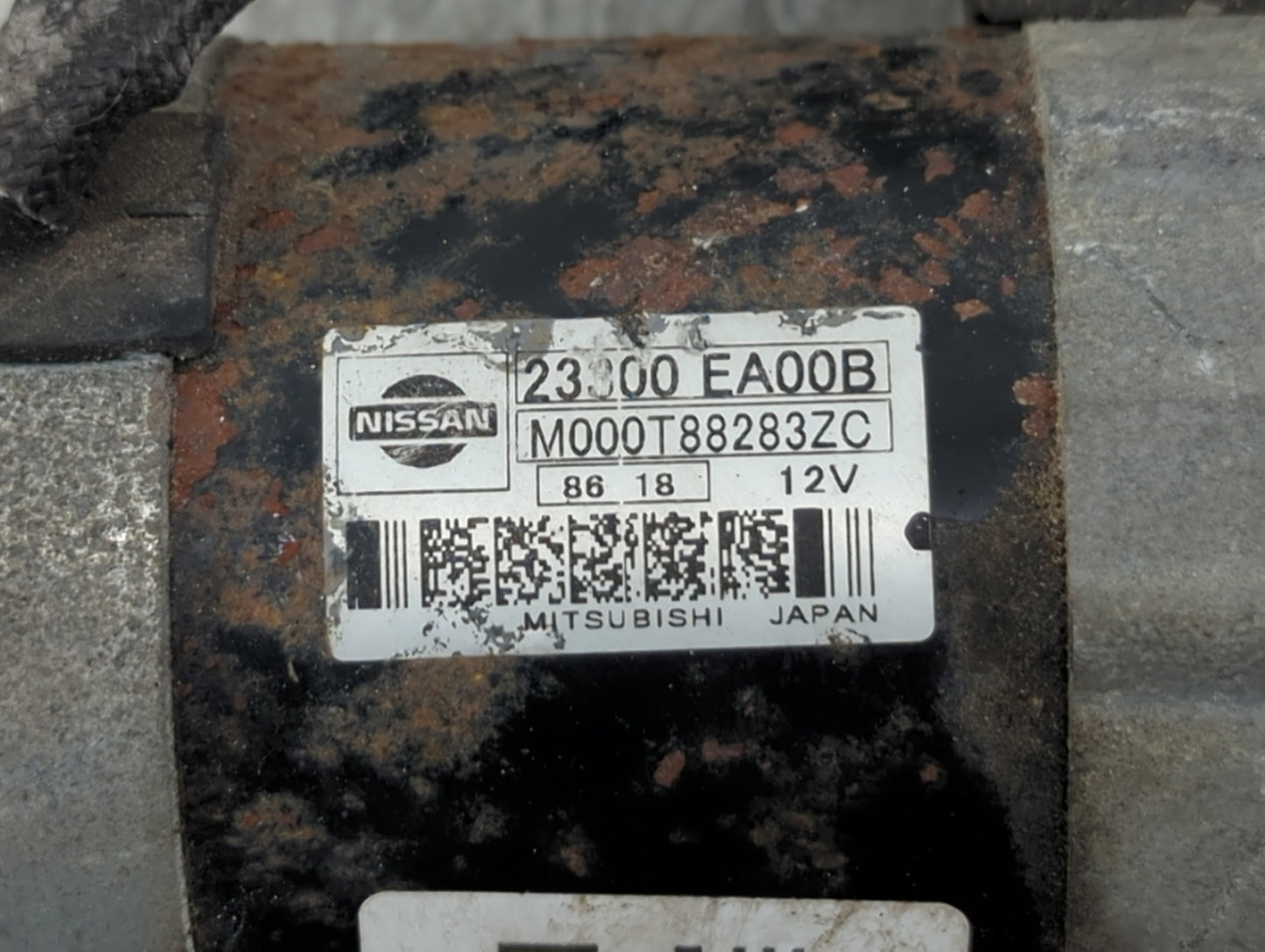 2005-2019 Nissan Frontier Car Starter Motor Solenoid OEM P/N:M000T88283ZC 23300 EA00B Fits OEM Used Auto Parts - Oemusedauto