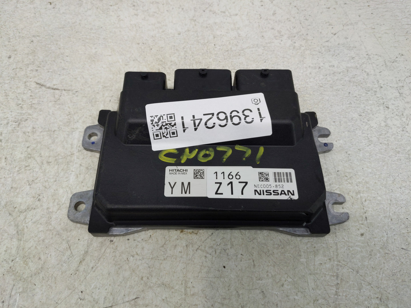 2018-2019 Nissan Kicks PCM Engine Control Computer ECU ECM PCU OEM P/N:NEC005-852 Fits Fits 2018 2019 OEM Used Auto Parts - 