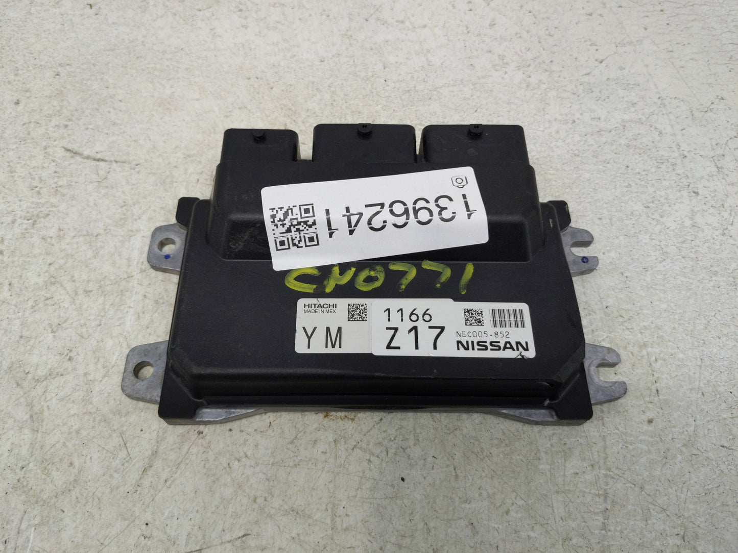 2018-2019 Nissan Kicks PCM Engine Control Computer ECU ECM PCU OEM P/N:NEC005-852 Fits Fits 2018 2019 OEM Used Auto Parts - 