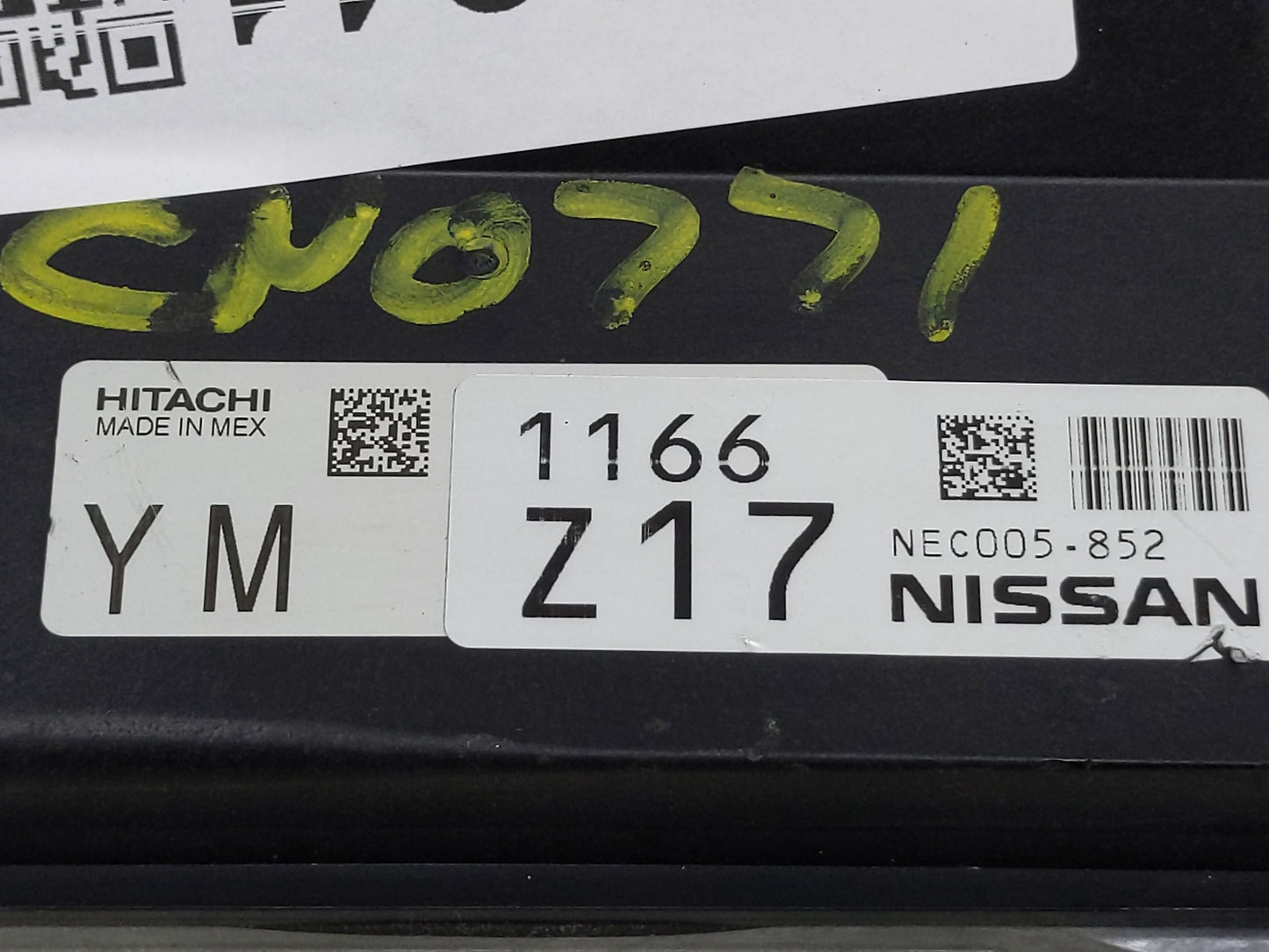 2018-2019 Nissan Kicks PCM Engine Control Computer ECU ECM PCU OEM P/N:NEC005-852 Fits Fits 2018 2019 OEM Used Auto Parts - 
