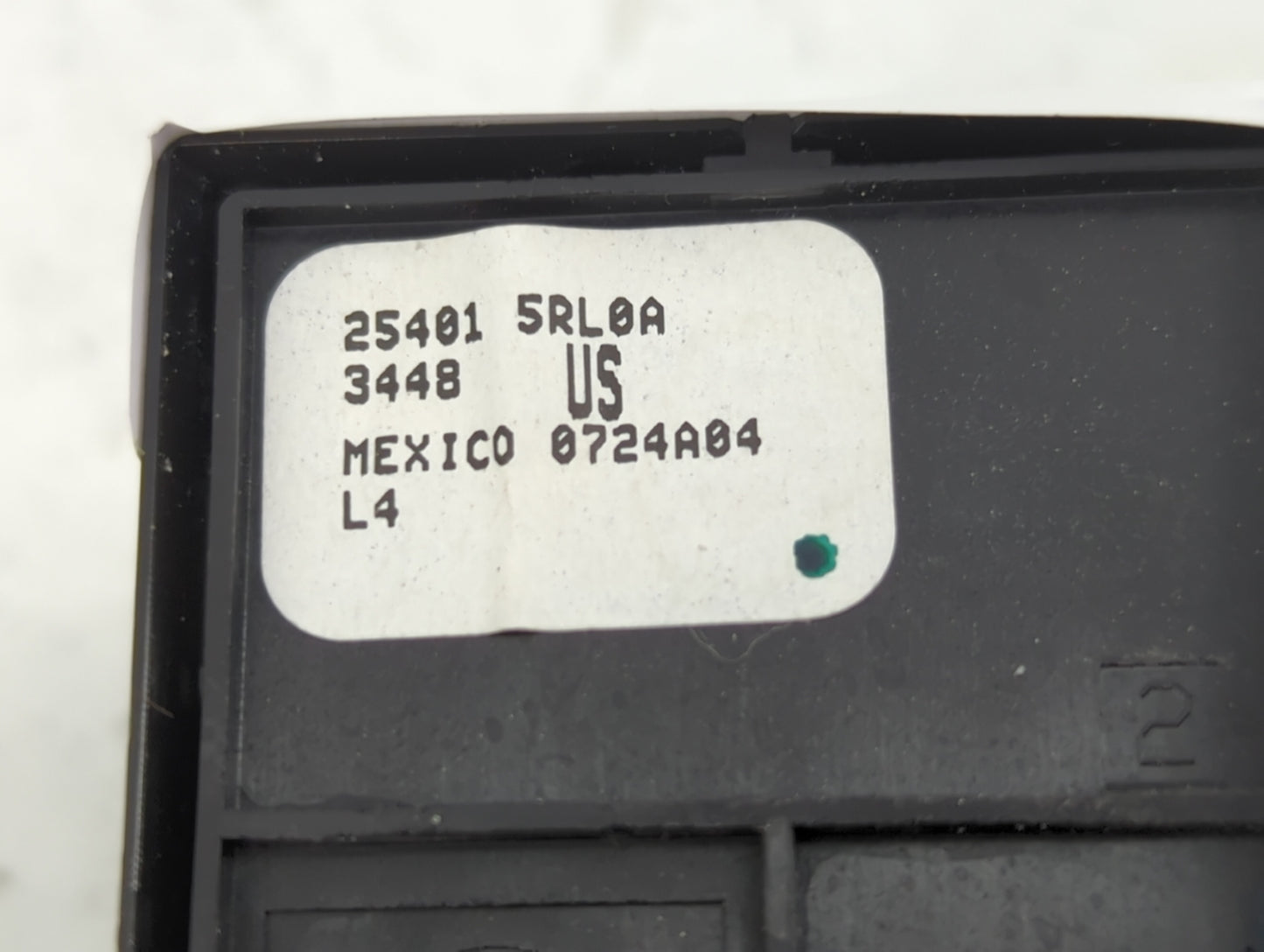 2018-2021 Nissan Kicks Master Power Window Switch Replacement Driver Side Left P/N:25401 5RL0A Fits Fits 2018 2019 2020 2021