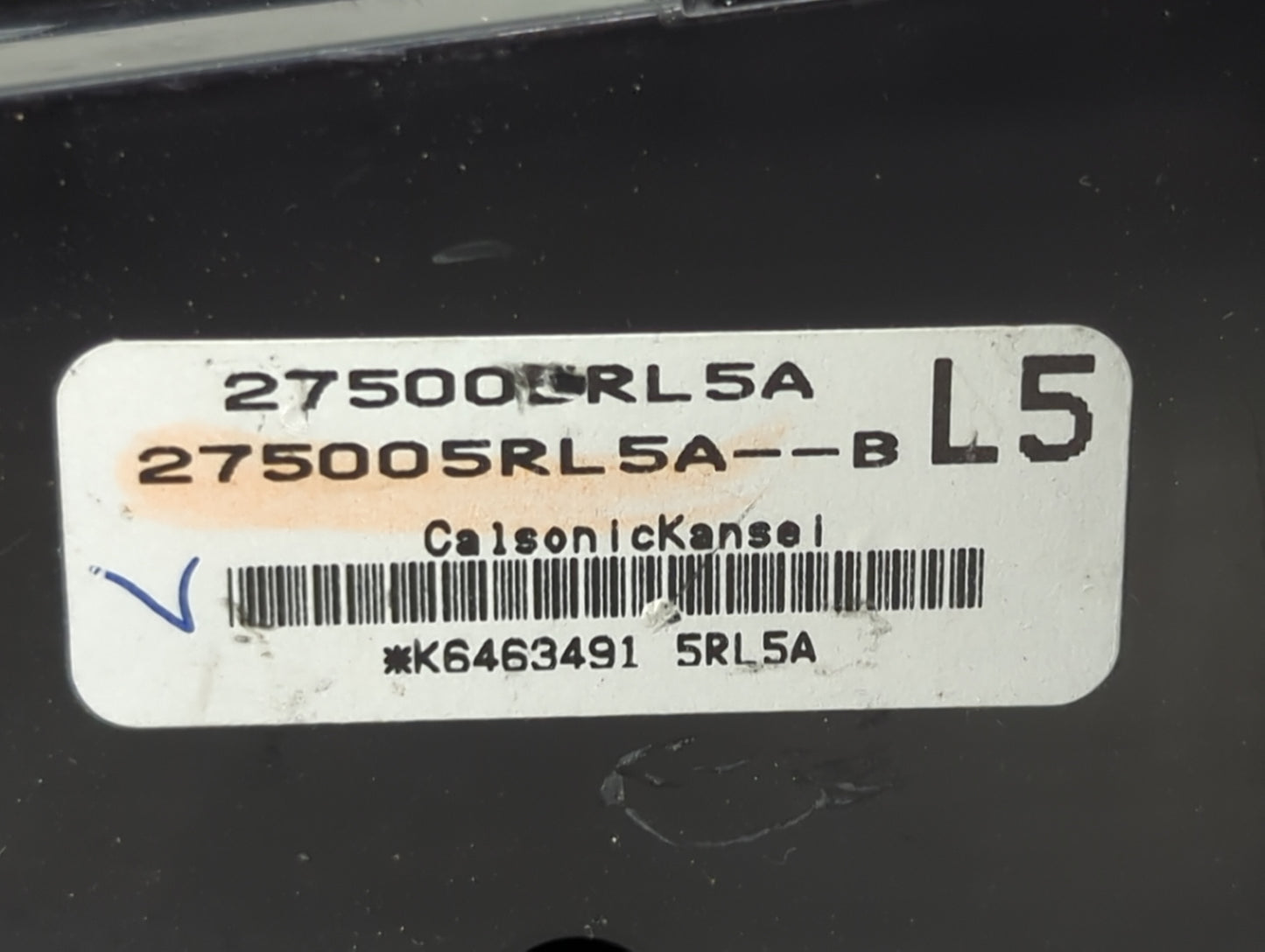 2018-2020 Nissan Kicks Climate Control Module Temperature AC/Heater Replacement P/N:27500SRL5A 275005RL5A--B Fits OEM Used A