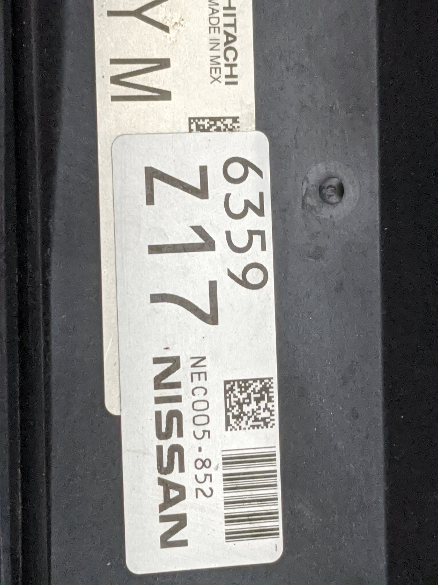 2018-2019 Nissan Kicks PCM Engine Control Computer ECU ECM PCU OEM P/N:NEC005-852 Fits Fits 2018 2019 OEM Used Auto Parts - 