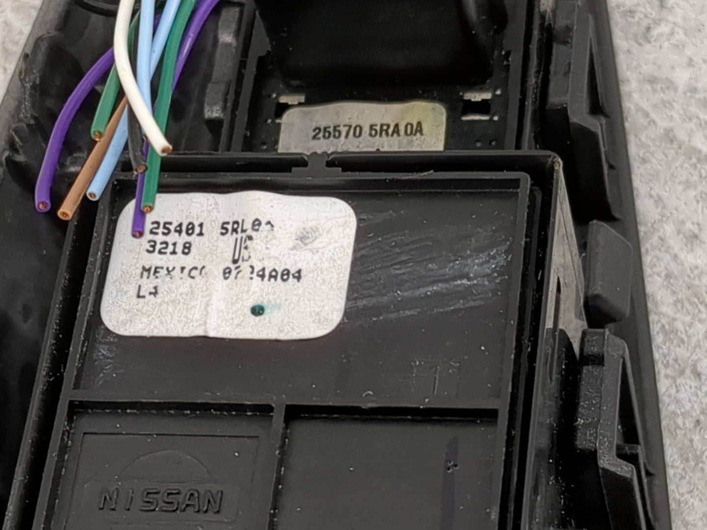 2018-2021 Nissan Kicks Master Power Window Switch Replacement Driver Side Left P/N:25401 5RL0A 25570 5RA0A Fits OEM Used Aut