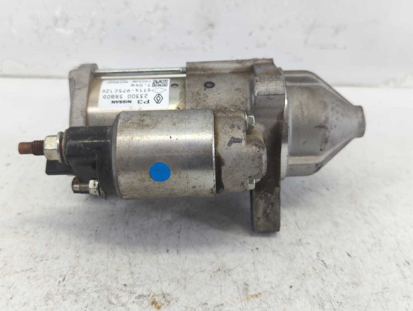2018-2019 Nissan Kicks Car Starter Motor Solenoid OEM P/N:S114-975C 12V 23300 5RB0D Fits Fits 2018 2019 OEM Used Auto Parts 