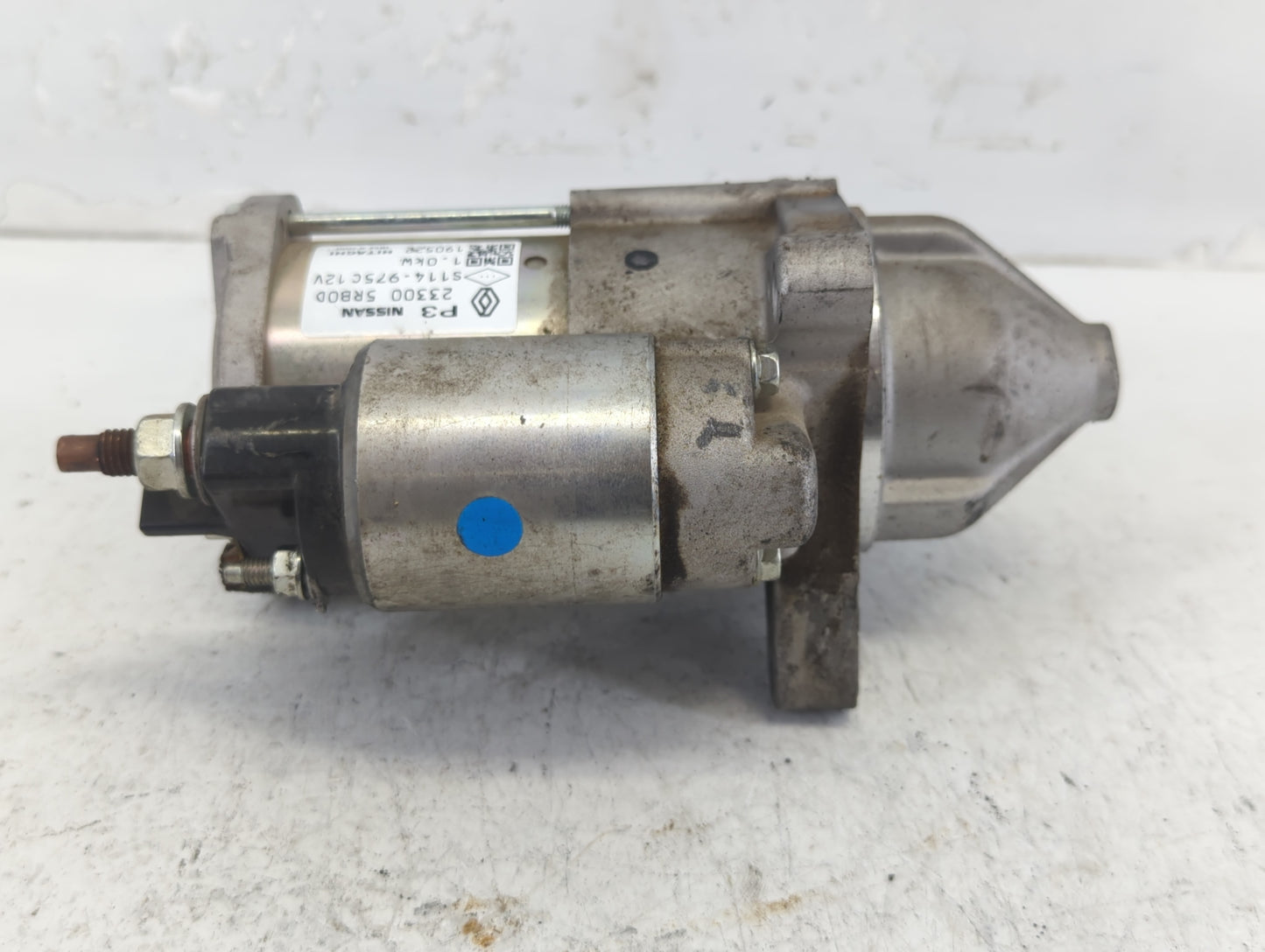2018-2019 Nissan Kicks Car Starter Motor Solenoid OEM P/N:S114-975C 12V 23300 5RB0D Fits Fits 2018 2019 OEM Used Auto Parts 