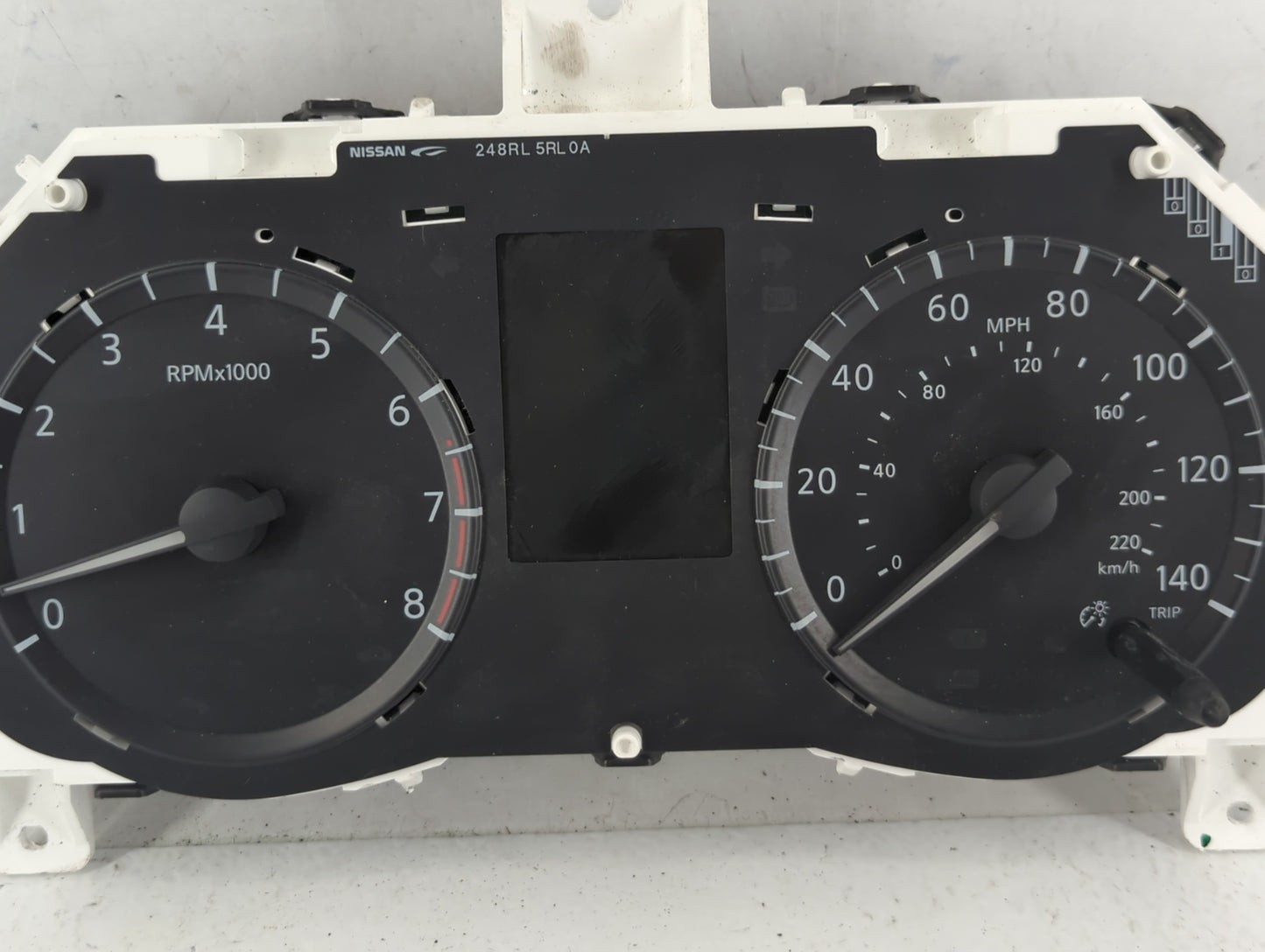 2018-2019 Nissan Kicks Instrument Cluster Speedometer Gauges P/N:248105RL0A Fits Fits 2018 2019 OEM Used Auto Parts - Oemuse