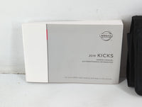 2019 Nissan Kicks Owners Manual Book Guide P/N:OM19EM 0P15U1 OEM Used Auto Parts - Oemusedautoparts1.com