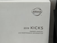 2019 Nissan Kicks Owners Manual Book Guide P/N:OM19EM 0P15U1 OEM Used Auto Parts - Oemusedautoparts1.com