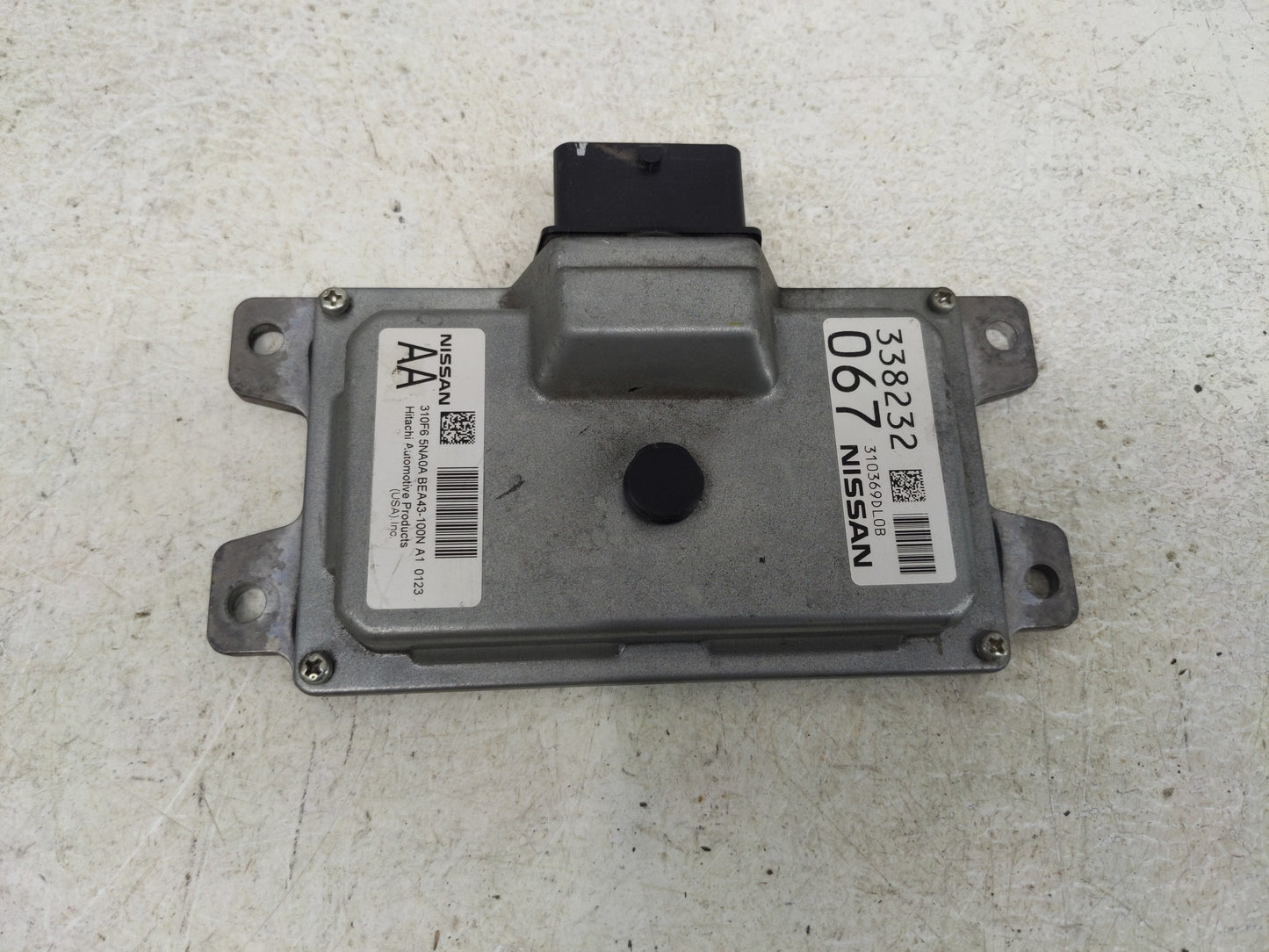 2018-2020 Nissan Maxima PCM Engine Control Computer ECU ECM PCU OEM P/N:310369DL0B Fits Fits 2018 2019 2020 OEM Used Auto Pa
