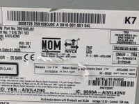 2019-2020 Nissan Maxima Radio AM FM Cd Player Receiver Replacement P/N:259159DJ0E 7515751103, AIVIL42N0 Fits Fits 2019 2020 