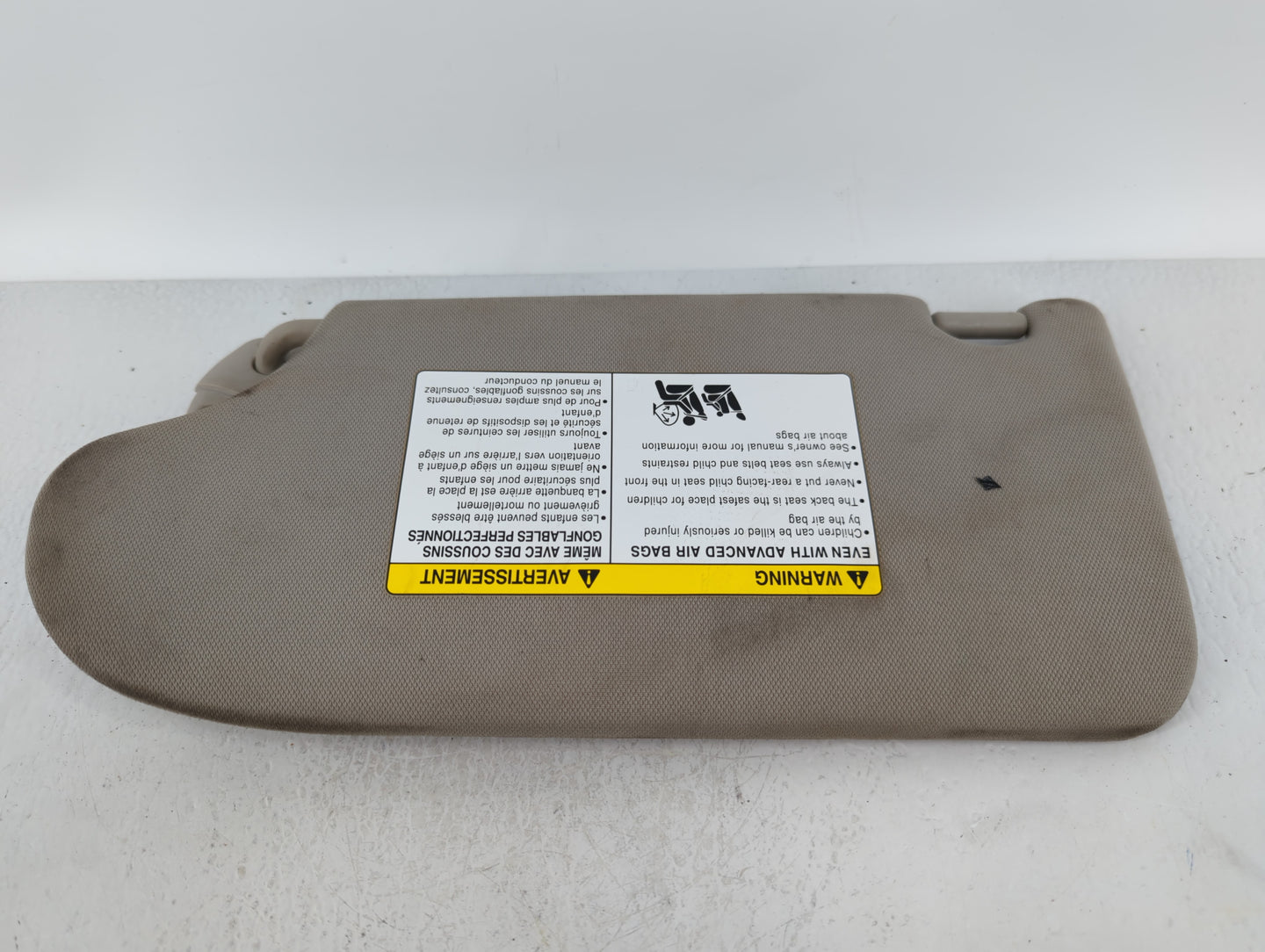 2018-2021 Nissan Maxima Sun Visor Shade Replacement Driver Left Mirror Fits Fits 2018 2019 2020 2021 OEM Used Auto Parts - O