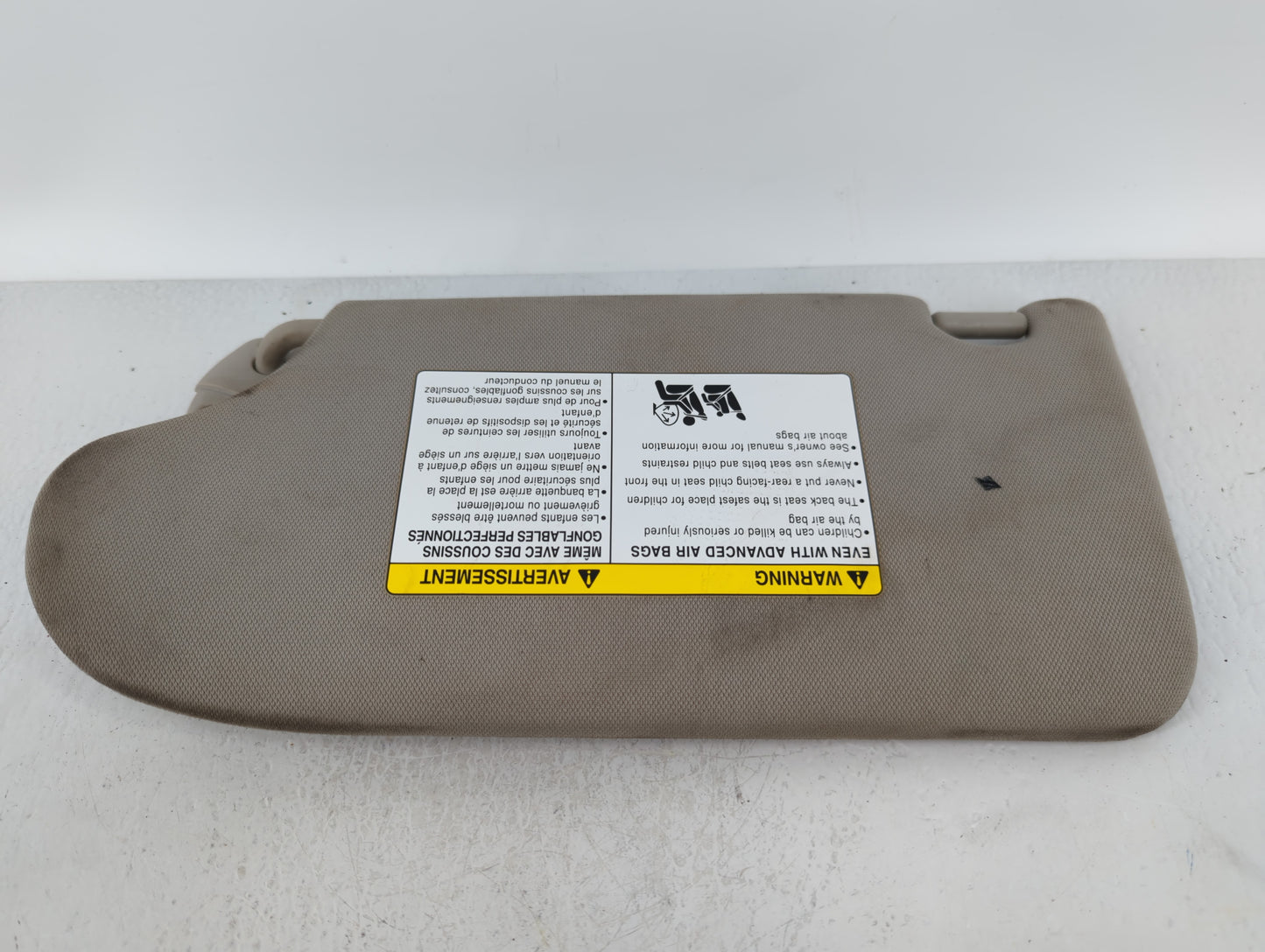 2018-2021 Nissan Maxima Sun Visor Shade Replacement Driver Left Mirror Fits Fits 2018 2019 2020 2021 OEM Used Auto Parts - O