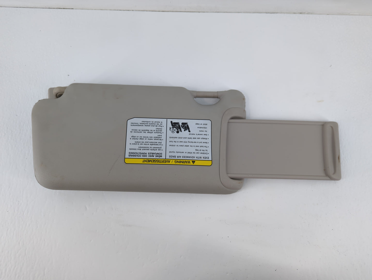 2015-2019 Nissan Micra Sun Visor Shade Replacement Passenger Right Mirror Fits Fits 2015 2016 2017 2018 2019 OEM Used Auto P