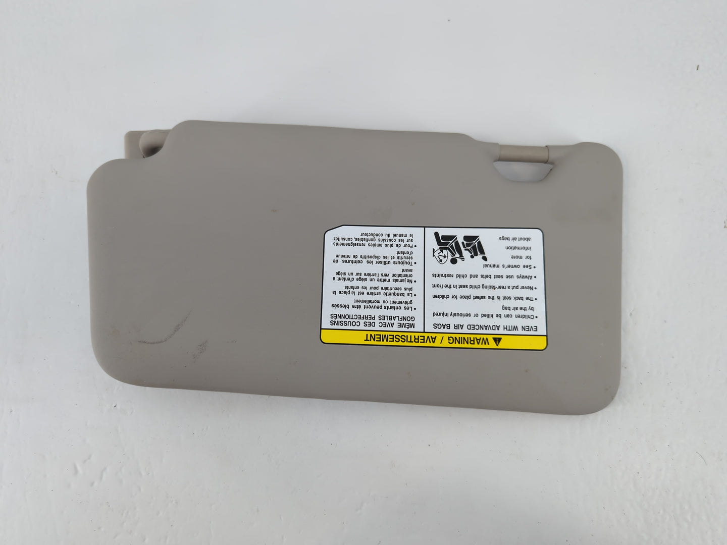 2015-2019 Nissan Micra Sun Visor Shade Replacement Passenger Right Mirror Fits Fits 2015 2016 2017 2018 2019 OEM Used Auto P