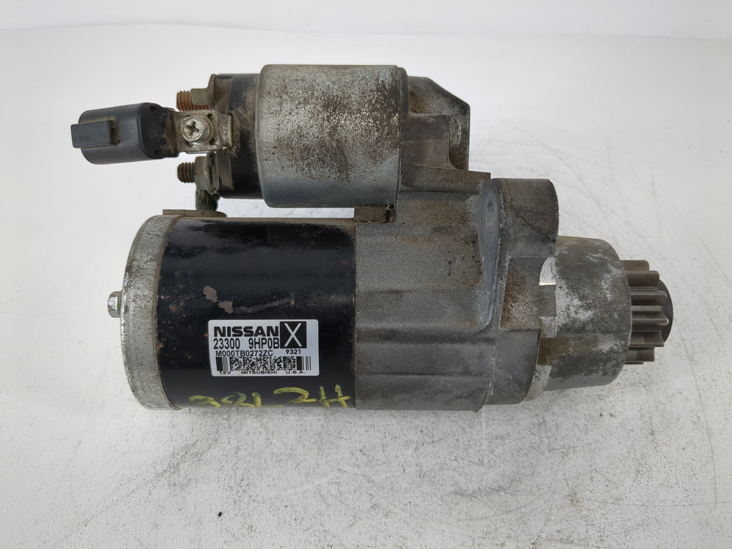 2015-2022 Nissan Murano Car Starter Motor Solenoid OEM P/N:23300 9HP0B Fits Fits 2015 2016 2017 2018 2019 2020 2021 2022 OEM