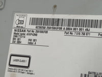 2019-2021 Nissan Murano Radio AM FM Cd Player Receiver Replacement P/N:7 515 750 871 259159UF0B Fits Fits 2019 2020 2021 OEM