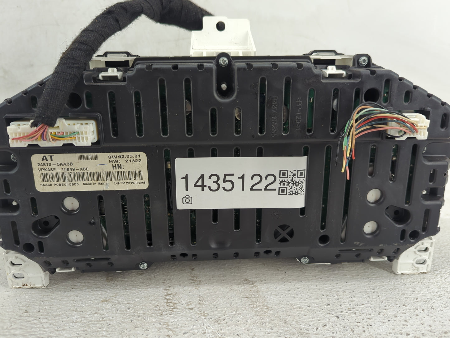 2019-2020 Nissan Murano Instrument Cluster Speedometer Gauges P/N:24810-5AA3B Fits Fits 2019 2020 OEM Used Auto Parts - Oemu