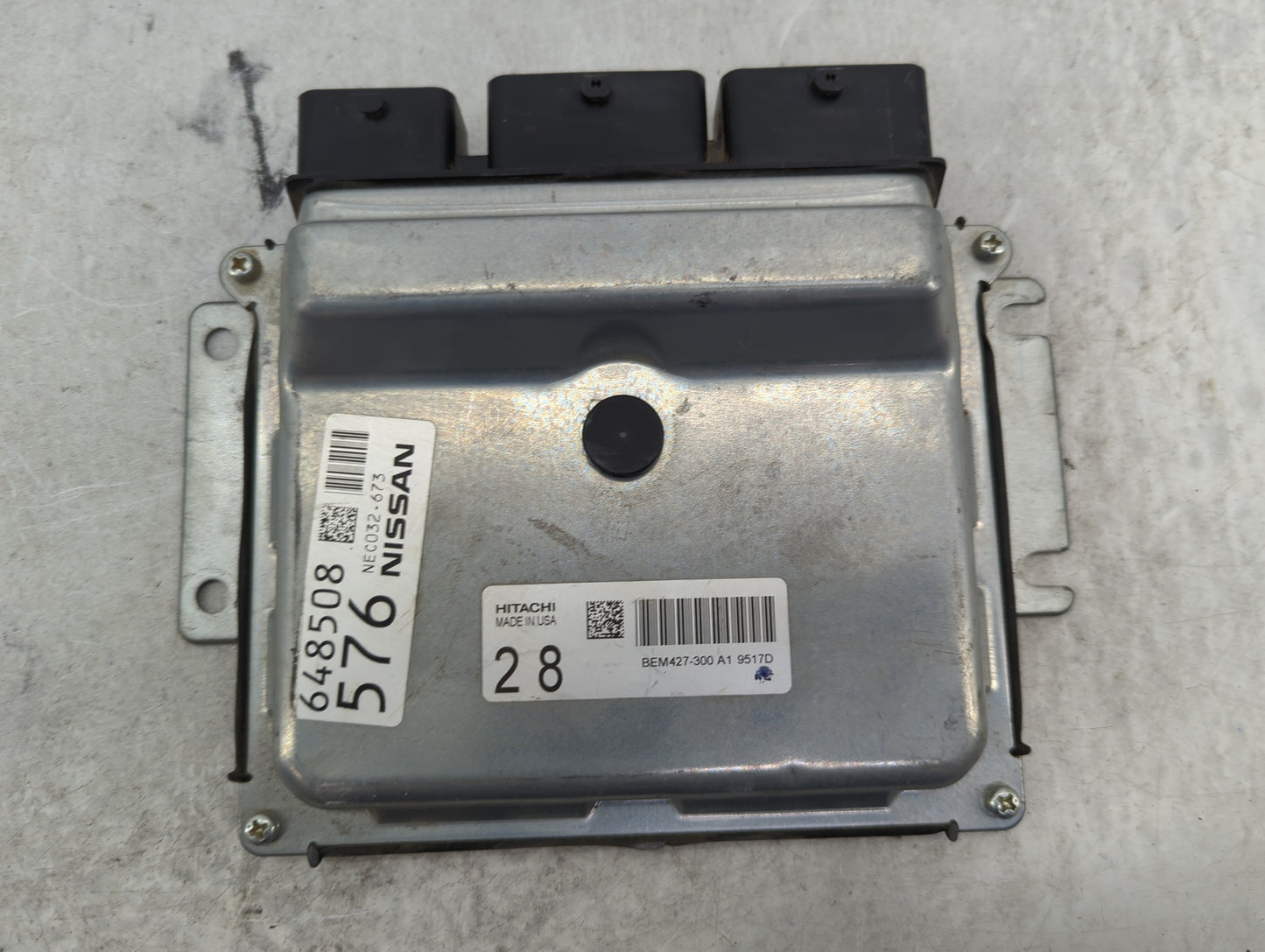 2019 Nissan Murano PCM Engine Control Computer ECU ECM PCU OEM P/N:NEC032-673 BEM427-300 A1 Fits OEM Used Auto Parts - Oemus