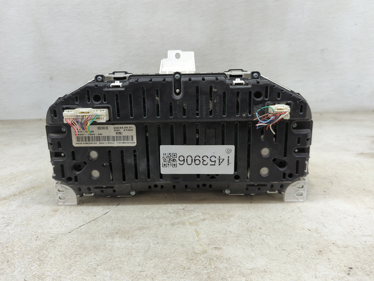 2019-2020 Nissan Murano Instrument Cluster Speedometer Gauges P/N:24810-5AA3B VPKASF-10849-ABE Miles: Fits Fits 2019 2020 OE