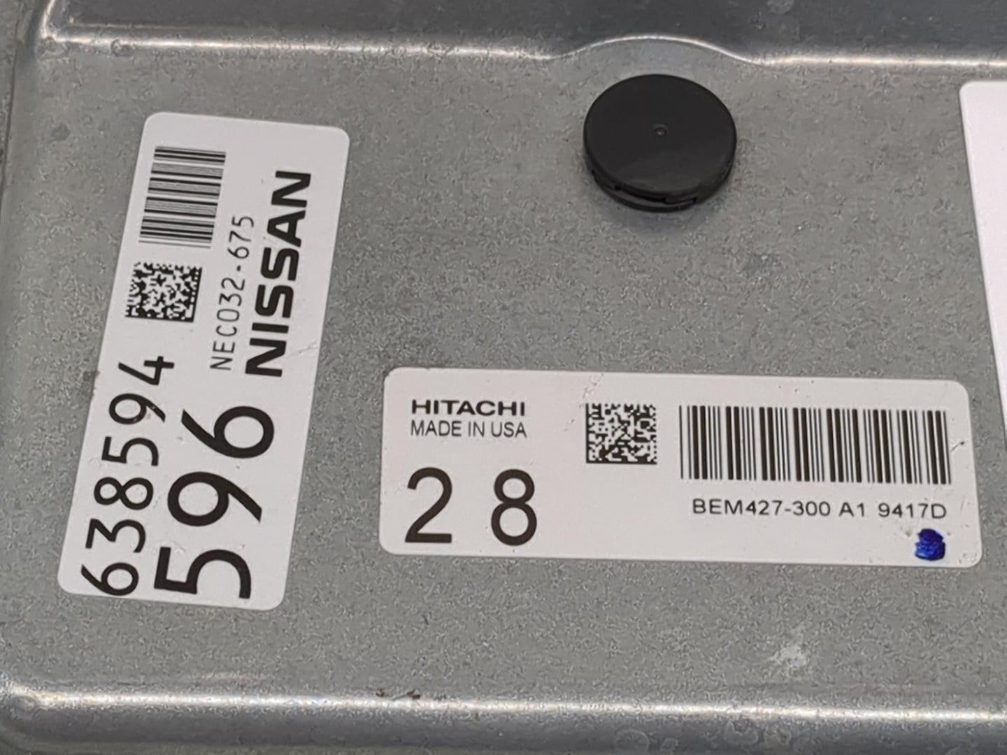 2019 Nissan Murano PCM Engine Control Computer ECU ECM PCU OEM P/N:NEC032-675 Fits Fits 2018 2020 OEM Used Auto Parts - Oemu
