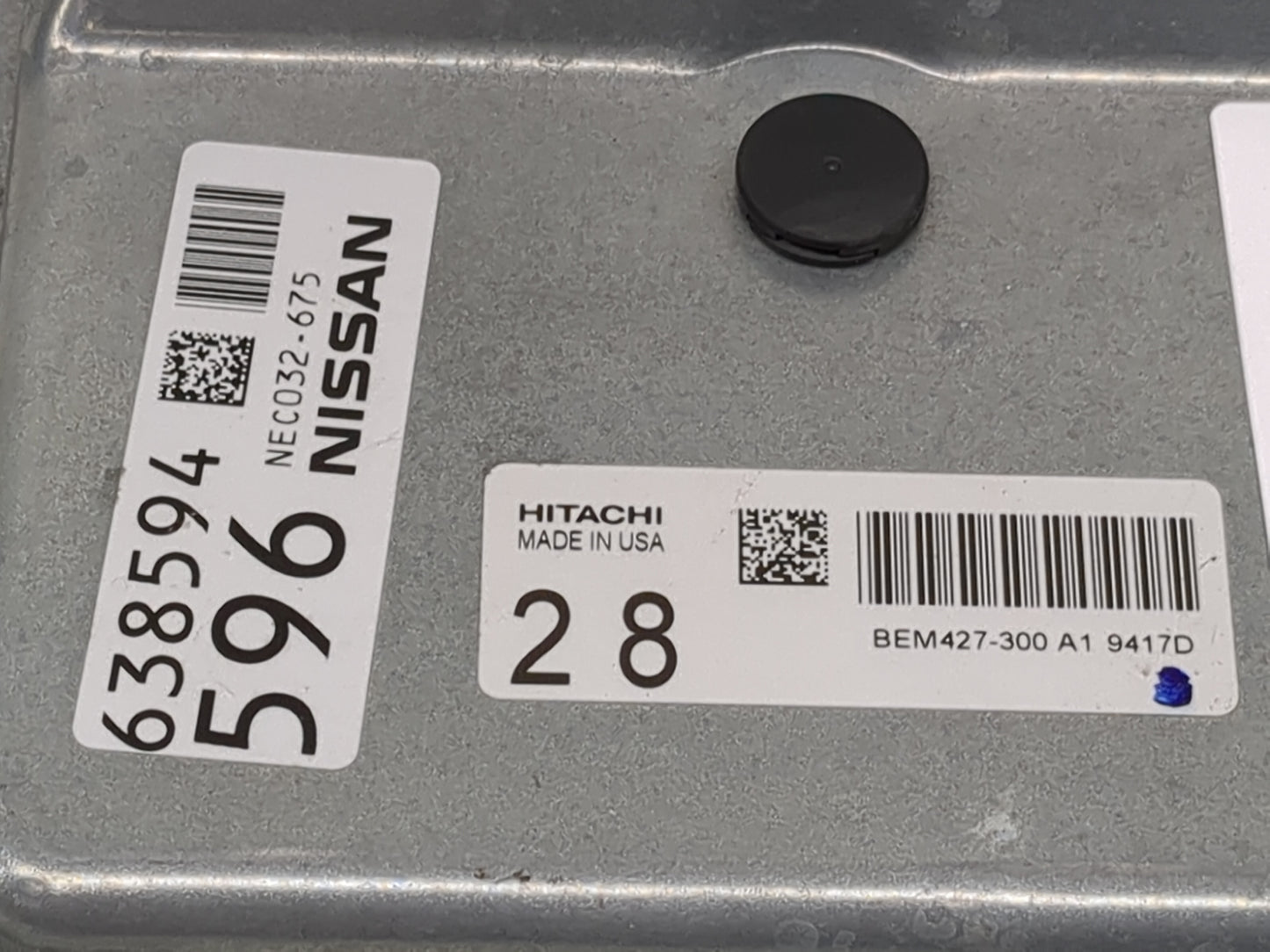2019 Nissan Murano PCM Engine Control Computer ECU ECM PCU OEM P/N:NEC032-675 Fits Fits 2018 2020 OEM Used Auto Parts - Oemu
