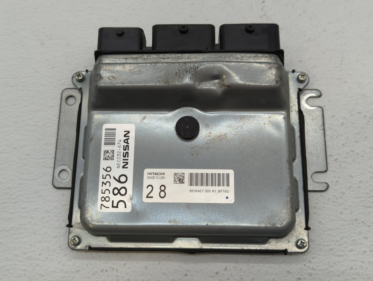 2018-2019 Nissan Murano PCM Engine Control Computer ECU ECM PCU OEM P/N:BEM427-300 A1 NEC032-674 Fits Fits 2018 2019 OEM Use