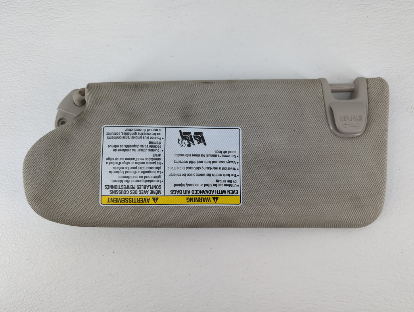 2019-2022 Nissan Murano Sun Visor Shade Replacement Driver Left Mirror Fits Fits 2019 2020 2021 2022 OEM Used Auto Parts - O